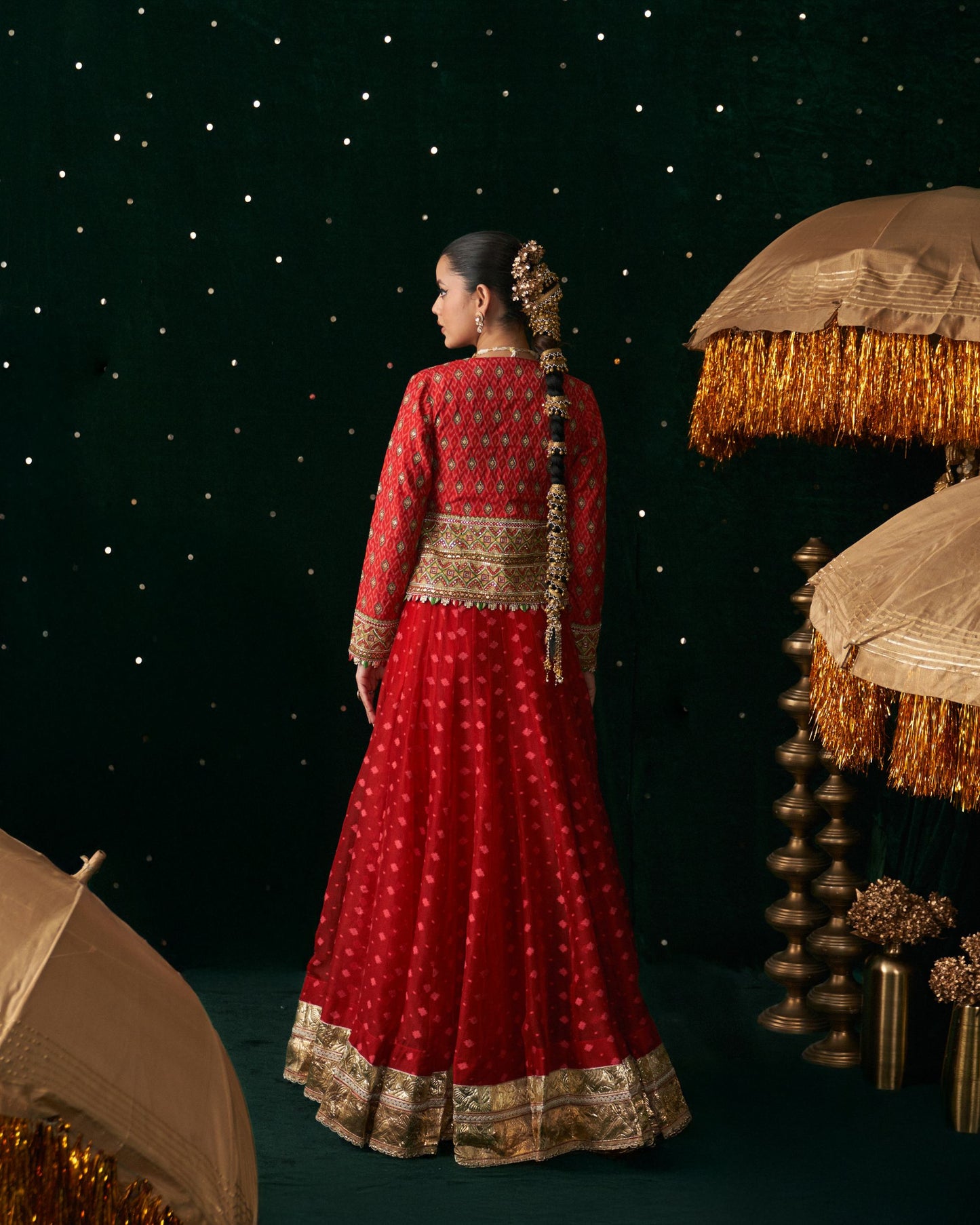 Maracus Lehenga with jacket