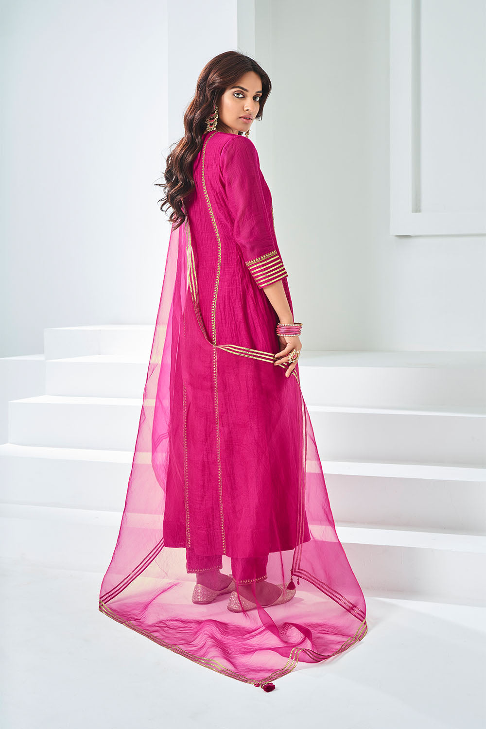 Rose Pink Kurta set