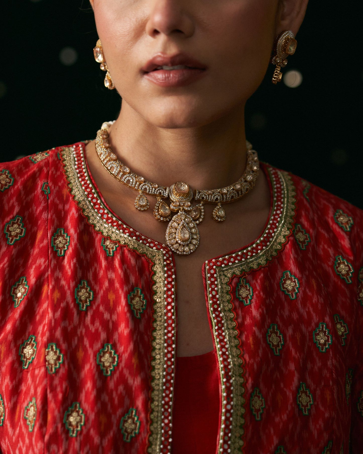 Maracus Lehenga with jacket