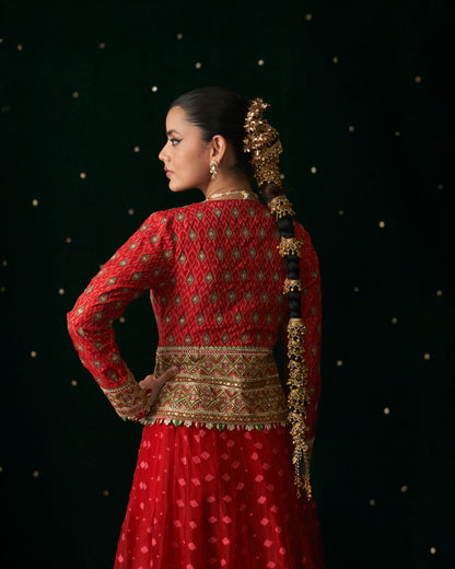 Maracus Lehenga with jacket