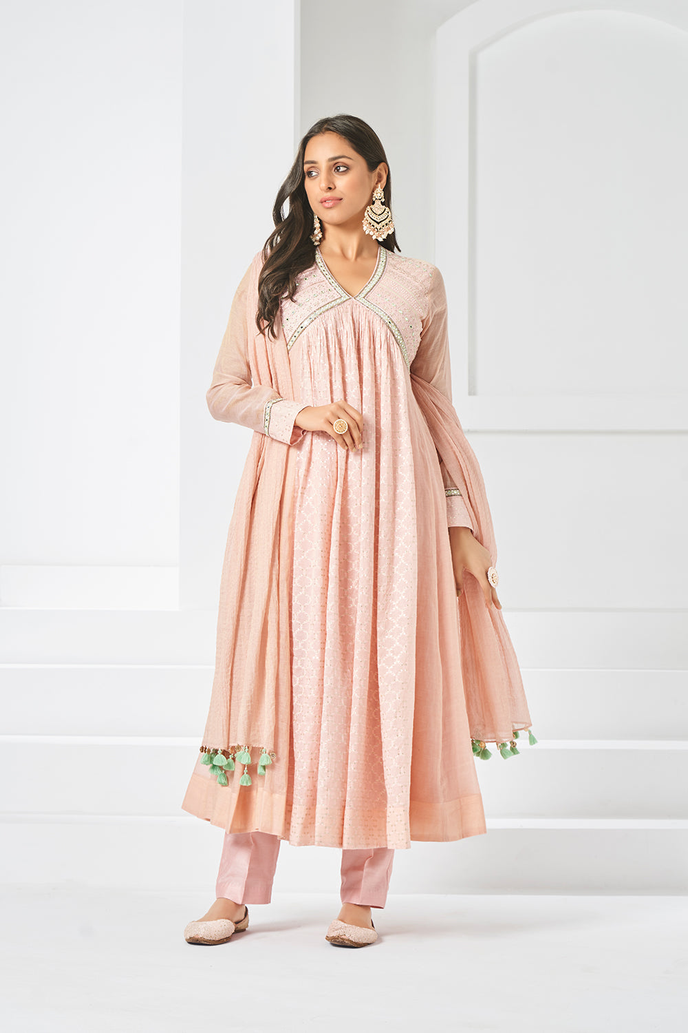 Blush Pink Anarkali