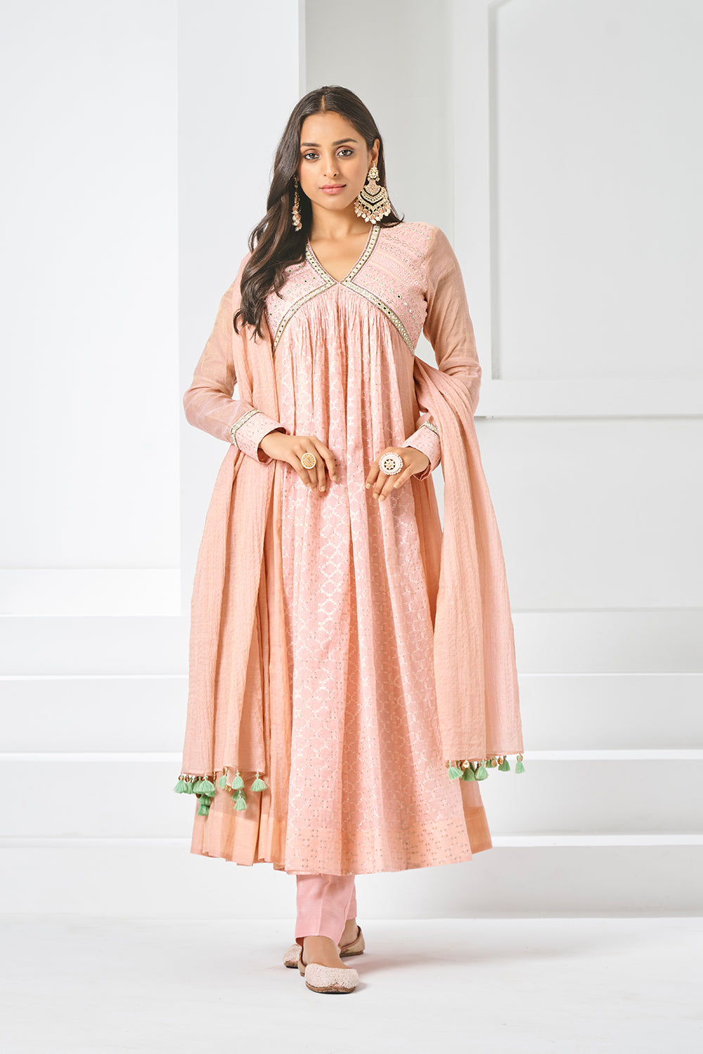 Blush Pink Anarkali