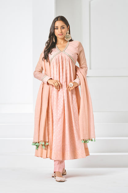 Blush Pink Anarkali