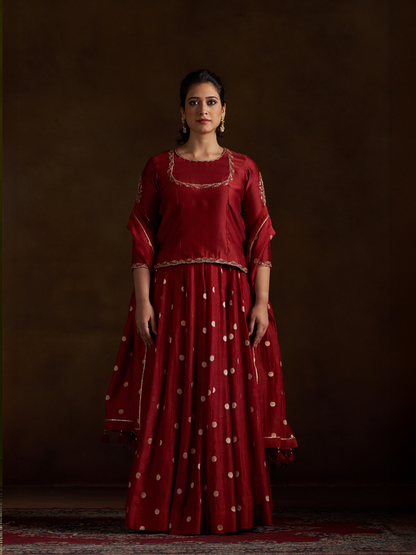 Oorvi Lehenga Set
