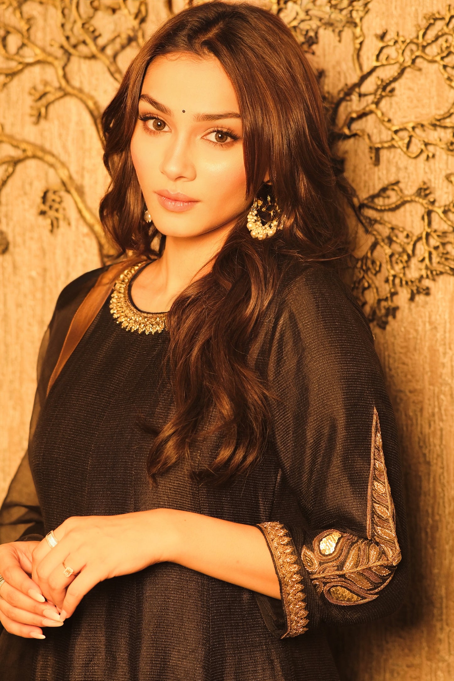 Alfia Jafry in Rochana Set
