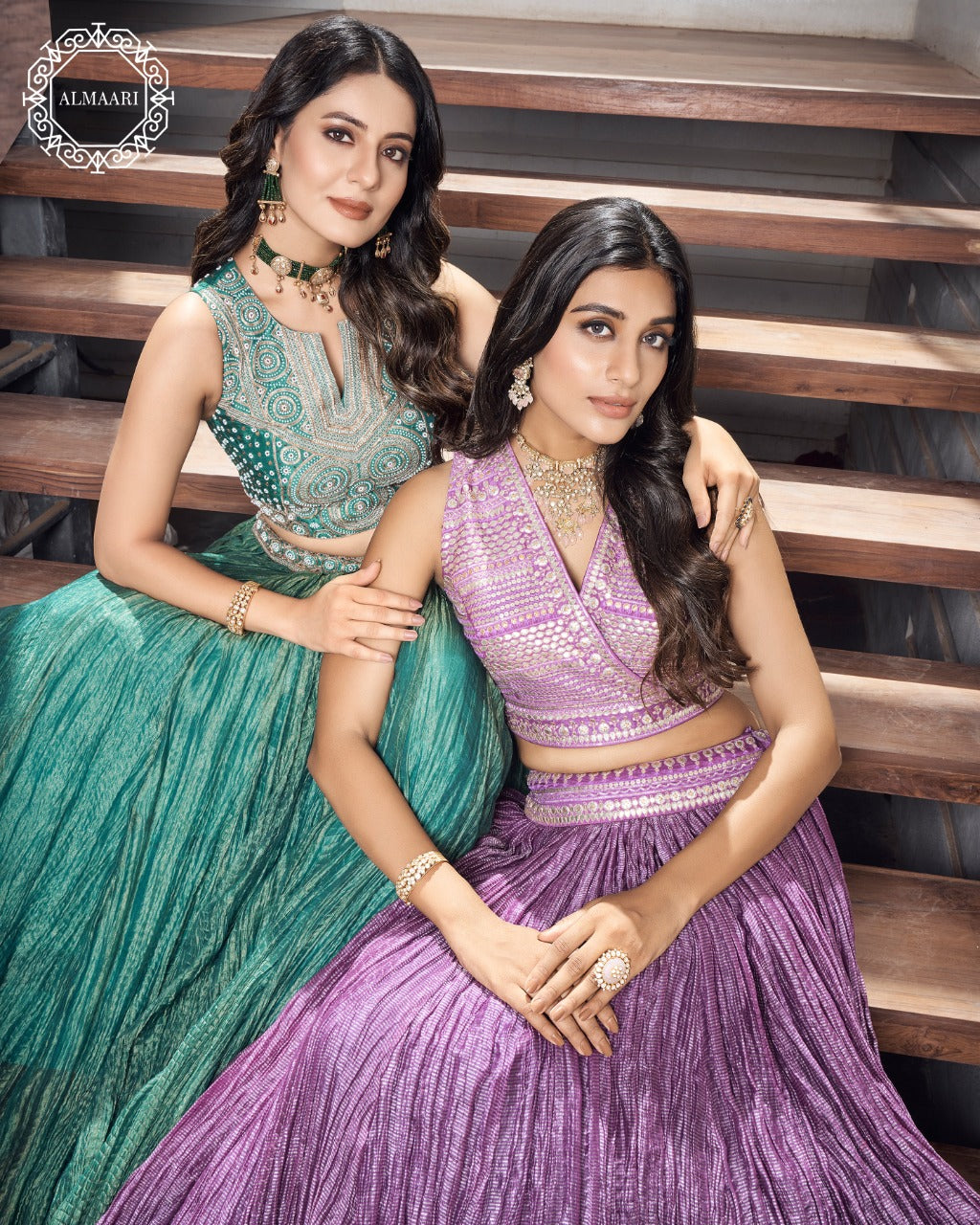 Green Lehenga Choli