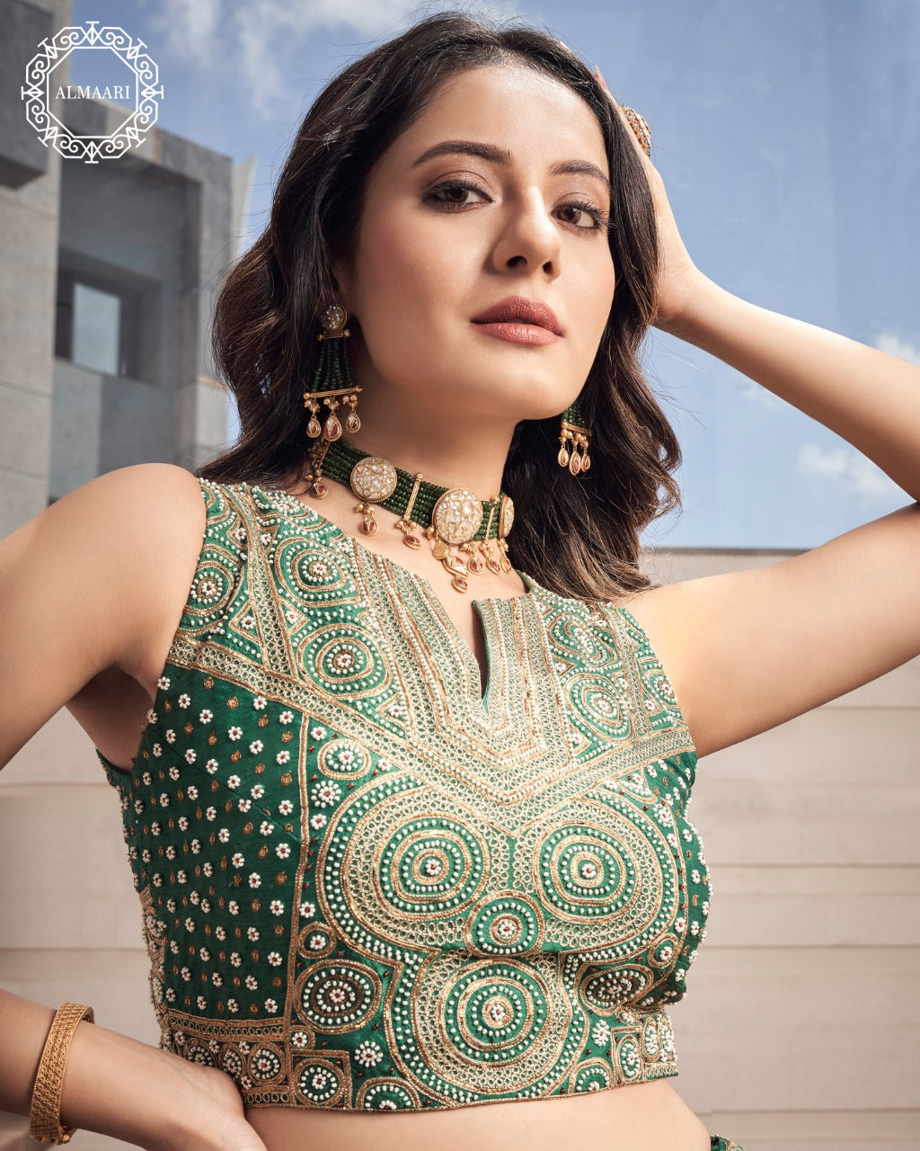 Green Lehenga Choli