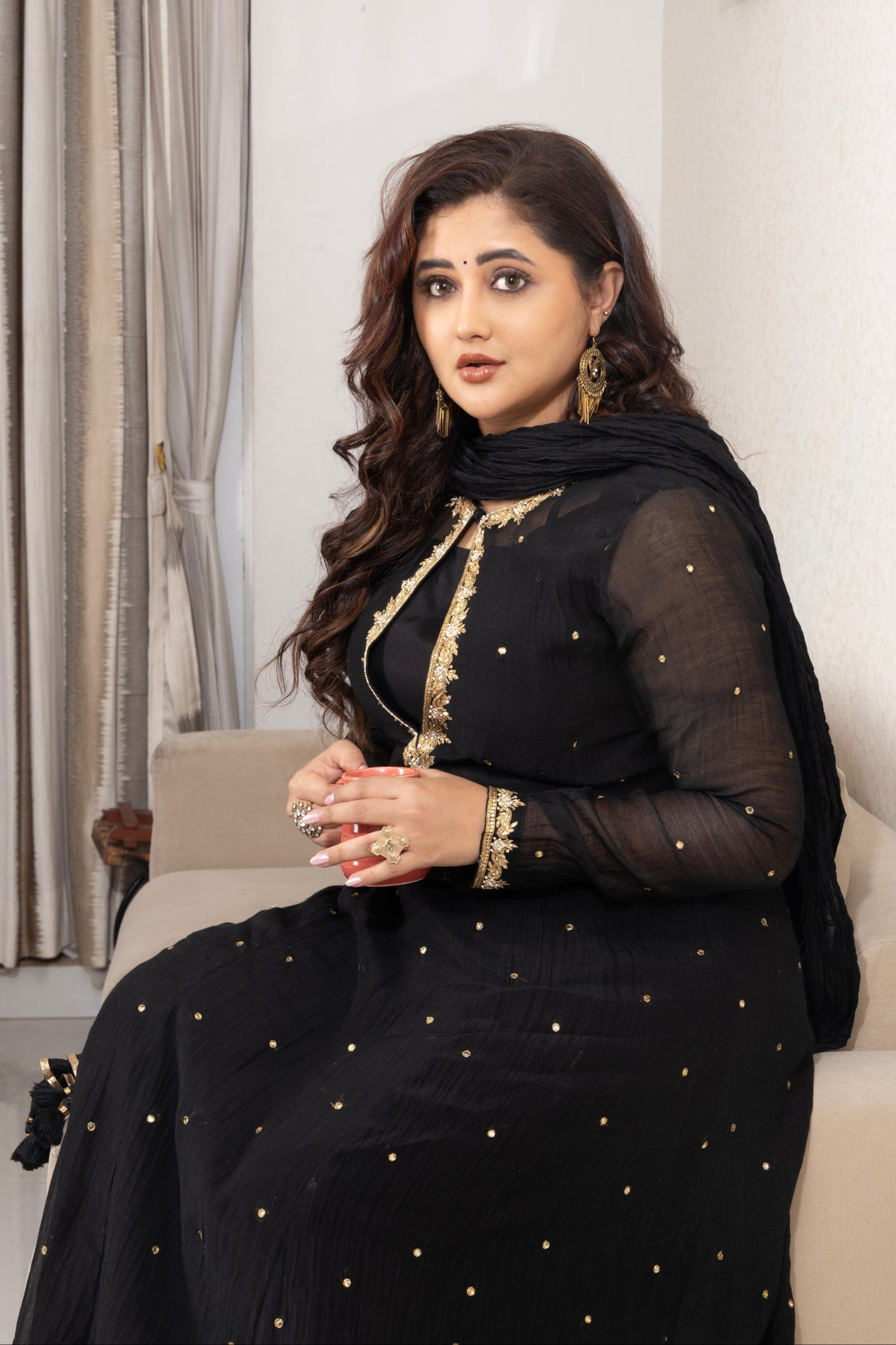 Rashami Desai in Banful Set