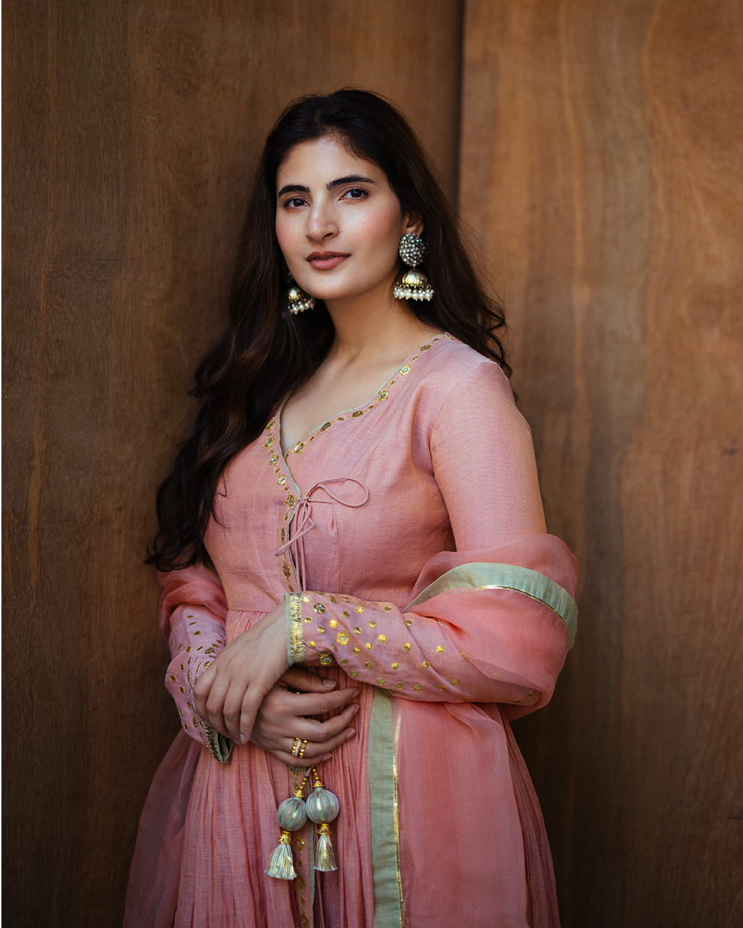 Shivani Raghuvanshi in Sarvya Angrakha Set