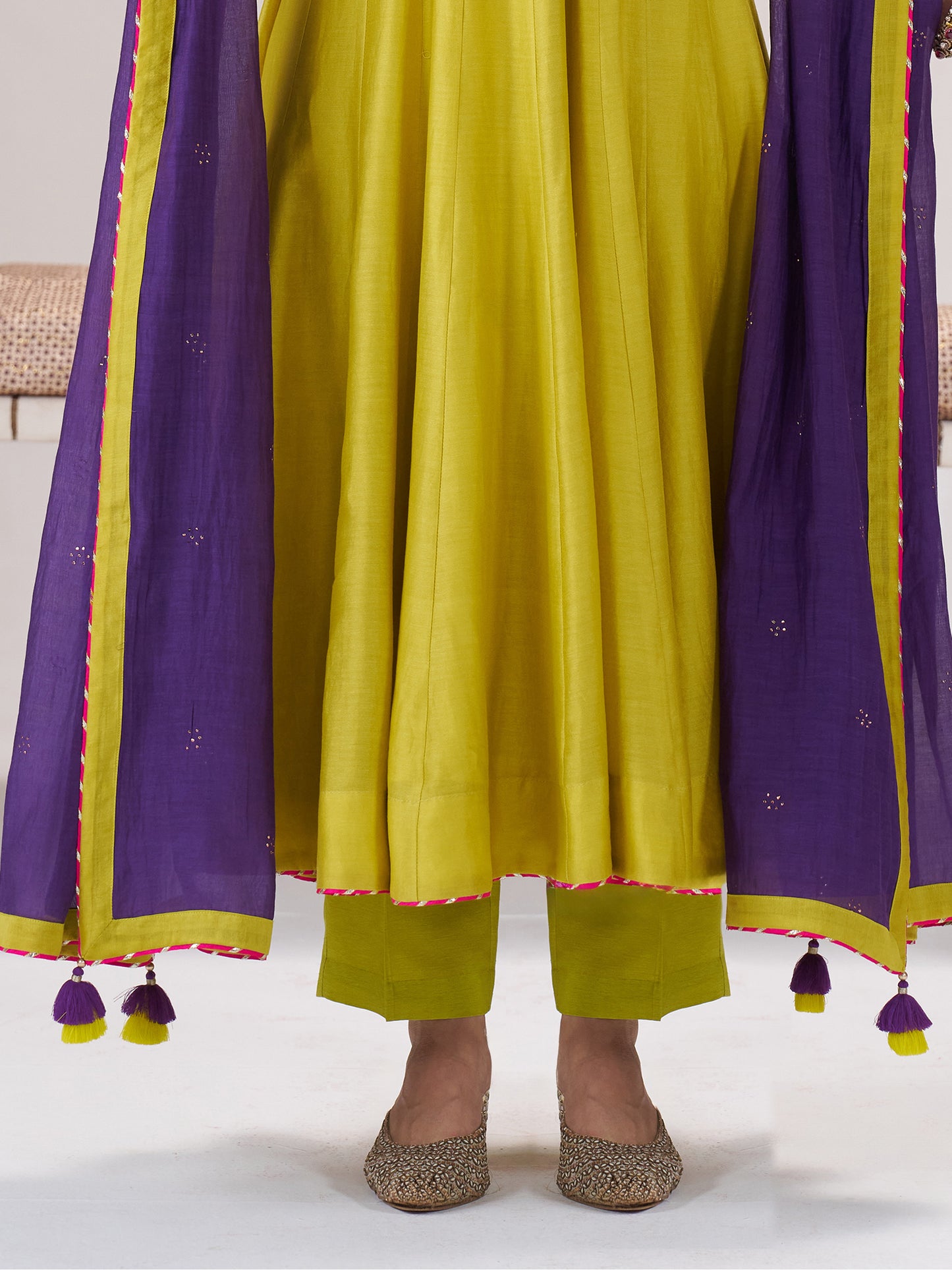 Phulkari Jacket Set