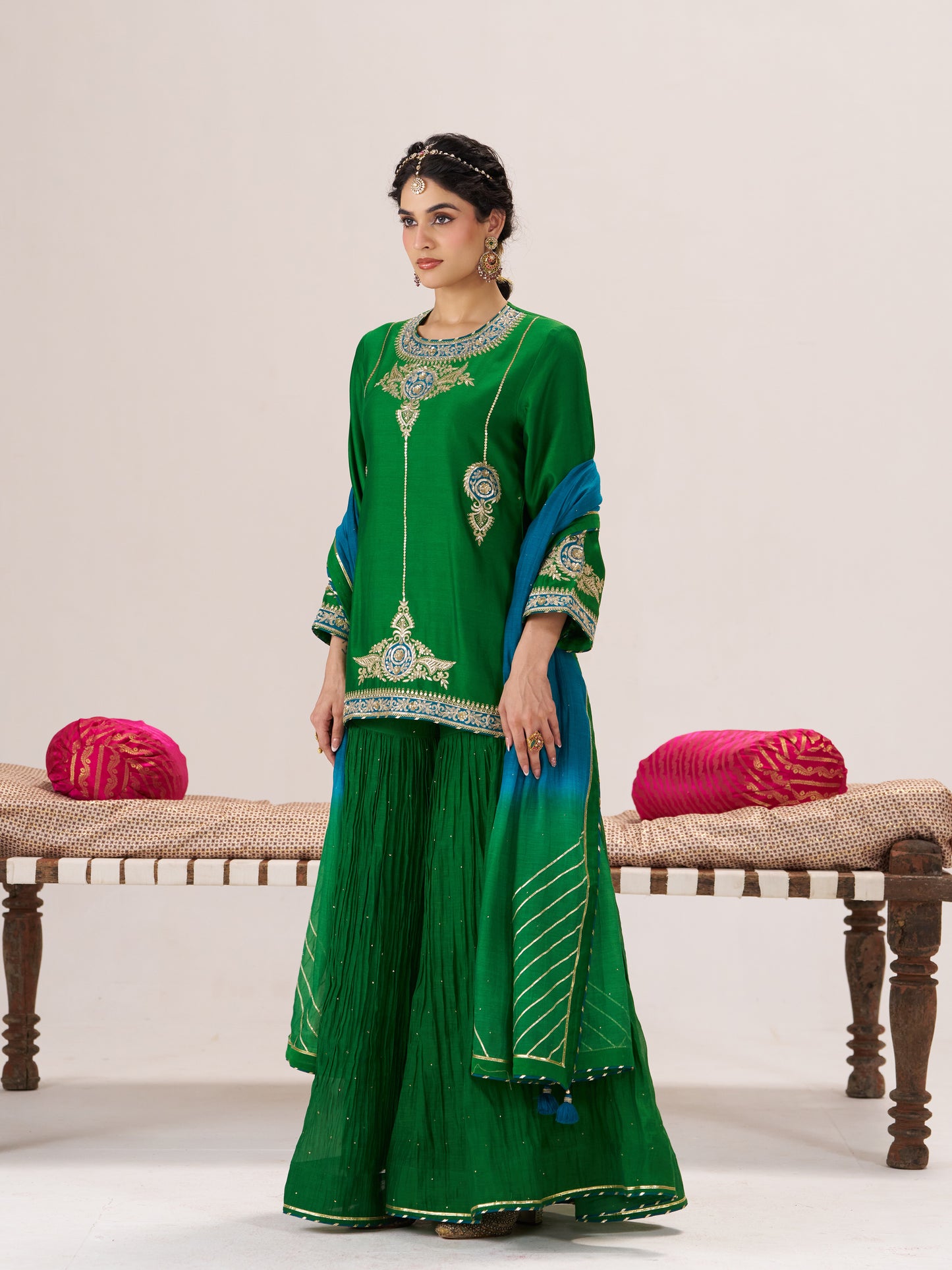Adaa Sharara Set