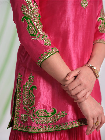 Rangsaaz Sharara Set