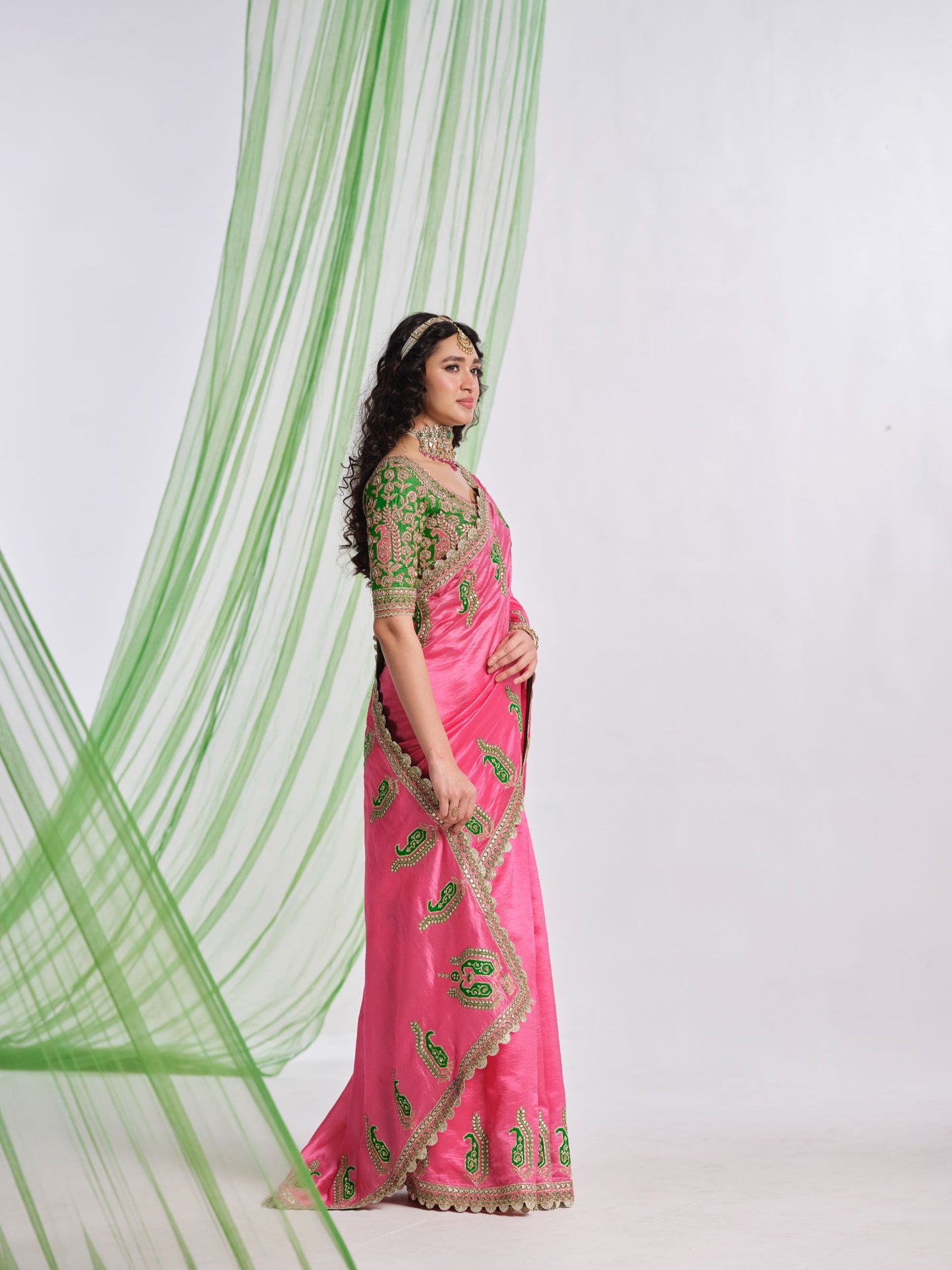 Rang Saree Set