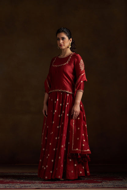 Oorvi Lehenga Set