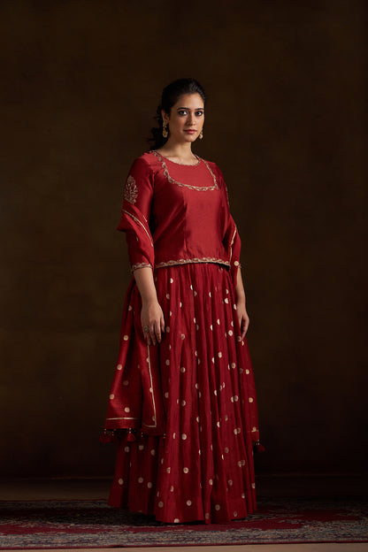 Oorvi Lehenga Set