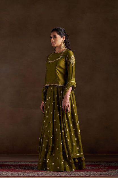 Oorvi Lehenga Set