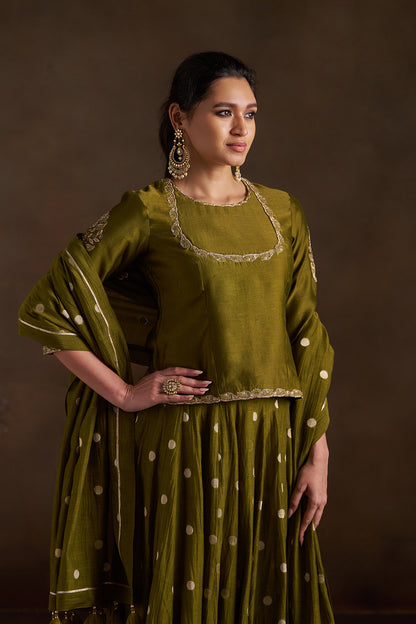 Oorvi Lehenga Set